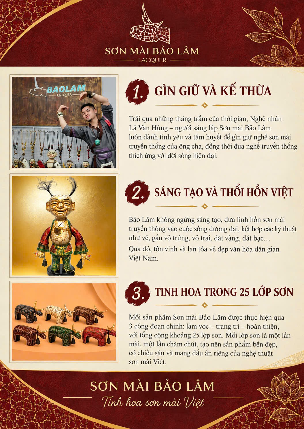 ĐÔI NÉT VỀ SƠN MÀI BẢO LÂM 1