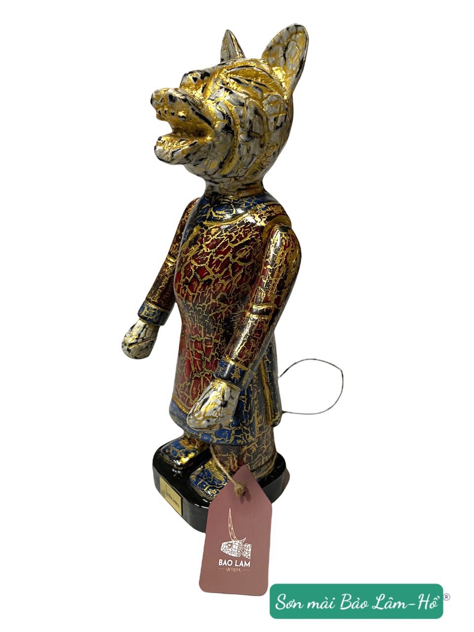 con giáp tuổi  Dần  sơn mài 