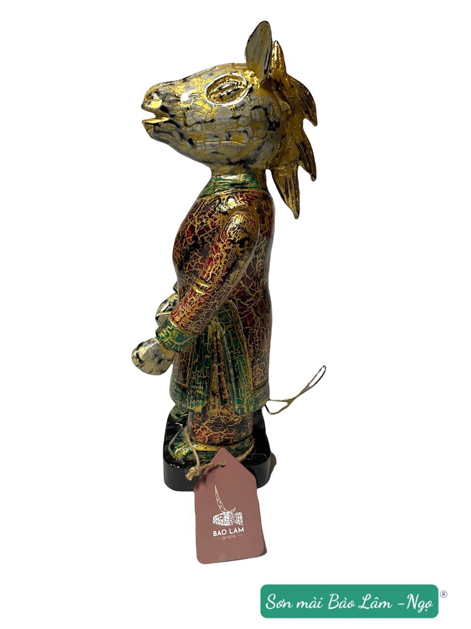 con giáp tuổi  Ngọ  sơn mài 